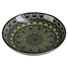 Доляна Тарелка глубокая Мирсоле 21 см зеленый