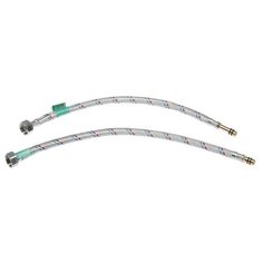 Подводка для воды LuazonAqua 3816822 гайка - штуцер М10х1/2 комплект 400 мм