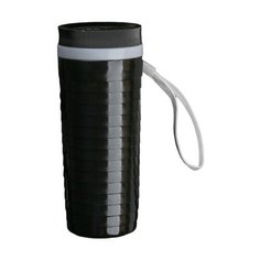 Термокружка Komandor Зарядись по полной, 0.35 л черный