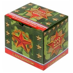 Дорого внимание Кружка Мой герой 300 мл черный/красный