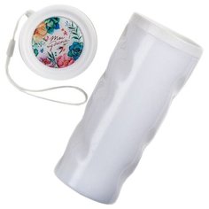 Термокружка Командор Ты чудесна, 0.35 л белый