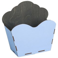 Кашпо Дарите счастье 4093956/4093953/4093954 21.8 х 9 х 20.5 см сиреневый