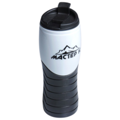 Термокружка Мастер К. 3797126, 0.45 л белый/черный