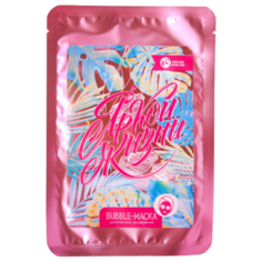 Чистое счастье тканевая Bubble - маска Яркой жизни Очищение и увлажнение, 34 г