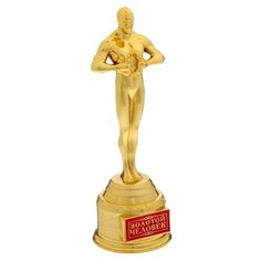 Статуэтка Yiwu Youda Import and Export Золотой человек в коробке 18.5 см, 1778331 красный/золотистый