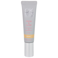 OK Beauty BB крем Fresh&Glow, SPF 30, 30 мл, оттенок: golden