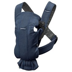 Рюкзак-переноска BabyBjorn Mini 3D Mesh, navy blue