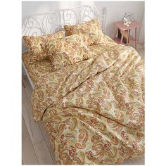 Пододеяльник Сказка Восточная сказка 145 х 215 см красный/золотистый