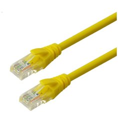 Патч-корд Cablexpert PP12-10M, желтый, 10 м