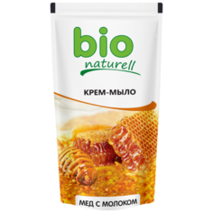 Мыло жидкое Bio Naturell Мед с молоком, 500 мл