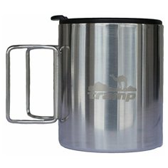 Термокружка Tramp TRC-045, 0.32 л серебристый/черный
