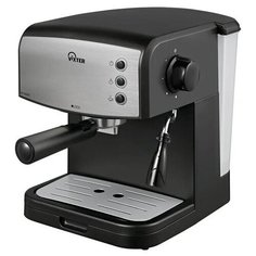 Кофеварка рожковая VIXTER ECM-1150, черный/серебристый