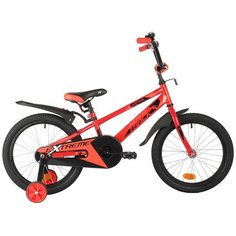 Детский велосипед Novatrack Extreme 18 (2021) красный (требует финальной сборки)