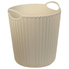 Корзина универсальная Ajur 14л цвет кофейный Svip