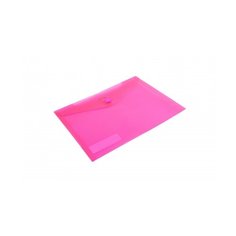 Папка-конверт COMIX BLAZEна кнопке А5, цвет красный, 12 шт