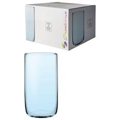 PSB 420805 Набор стаканов 365 мл 6 шт. ICONIC голуб. Pasabahce