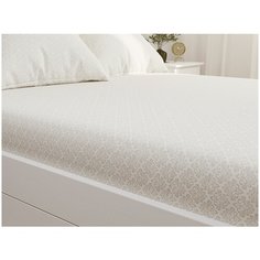 Простынь на резинке Сказка "Классика" натяжная простынь 140х200 см 2-спальная