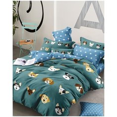 Простынь на резинке Milky Garden "Puppies (компаньон)" 90х200 см