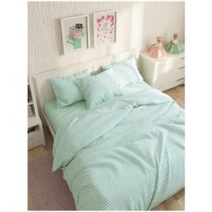 Пододеяльник Сказка "Зеленая клеточка" 1,5-сп 145х215 см