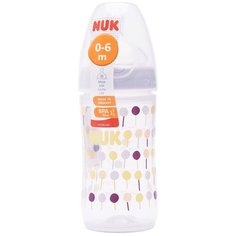 Бутылочка для кормления NUK Dots 150 мл c 0 мес