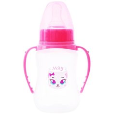 Бутылочка для кормления Kitty 150 мл c 0 мес Mum&Baby