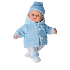 Интерактивная кукла Berjuan Baby Shoes в голубом, 34 см, 463