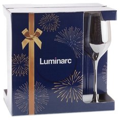 Бокал для вина СЕЛЕСТ 270мл СИЯЮЩИЙ ГРАФИТ 6шт Luminarc