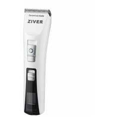 Машинка для стрижки животных аккумуляторно-сетевая ZIVER-212, 15Вт, LCD-дисплей, Li-Ion аккумулятор без эффекта памяти, 180 мин. Зарядка / 240 мин работа, насадки, керамический нож, встроенный регулятор длины стрижки от 0,8 до 1,9 мм.