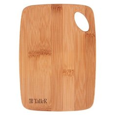 Разделочная доска Taller TR-2214, 20.5х14.7 см, светло-коричневый