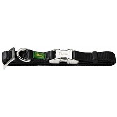 Ошейник HUNTER Basic Alu-Strong M 40-55 см black