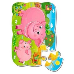Пазл Vladi Toys Поросенок (VT3205-60), 12 дет.