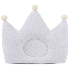 Подушка декоративная Arya Crown, 25x35 см серый
