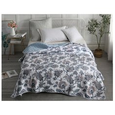 Покрывало Tango Patchwork 200x230 см, белый/серый