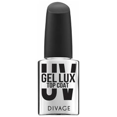 DIVAGE верхнее покрытие UV Gel Lux Top Coat 12 мл прозрачный