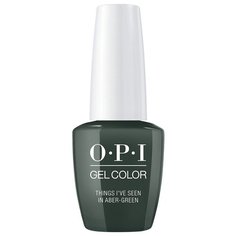 Гель-лак для ногтей OPI GelColor Scotland, 15 мл, Things Ive Seen In Aber-green