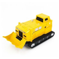 Робот-трансформер MZ Бульдозер 2377PF желтый