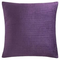 Чехол для подушки Arya Embossed 3D Diamond, 43 x 43 см сливовый