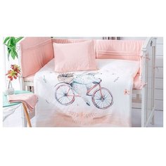 Arya комплект в кроватку Bicycle (7 предметов) персиковый