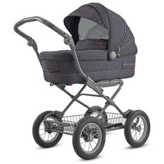 Коляска для новорожденных Inglesina Sofia 2018 (люлька, шасси Ergo bike), village denim