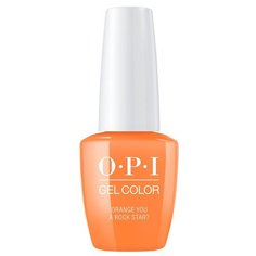 Гель-лак для ногтей OPI GelColor Neon, 15 мл, Orange You a Rock Star?