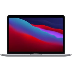 Ноутбук Apple MacBook Pro 13 Late 2020 (Apple M1/13"/2560x1600/16GB/256GB SSD/DVD нет/Apple graphics 8-core/Wi-Fi/Bluetooth/macOS) Z11B0004T, серый космос