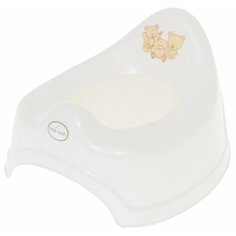 Tega Baby горшок Teddy Bear (PO-038) белый