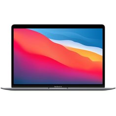 Ноутбук Apple MacBook Air 13 Late 2020 (Apple M1 3200MHz/13.3"/2560x1600/16GB/512GB SSD/Apple graphics 8-core/macOS) Z1250007M, серый космос