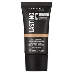 Rimmel Тональный мусс Lasting Matte Foundation, 30 мл, оттенок: 200 soft beige