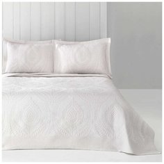 Комплект с пледом Arya Sandy 230 х 250 см + 2 наволочки 50 х 70+5см, экрю