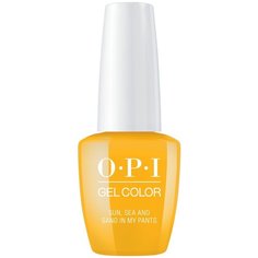 Гель-лак для ногтей OPI GelColor Lisbon, 15 мл, Sun, Sea, and Sand in My Pants