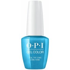 Гель-лак для ногтей OPI GelColor Iconic, 15 мл, Teal the Cows Come Home
