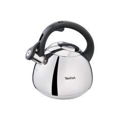 Tefal Чайник со свистком K2481574 2.7 л, серебристый/черный