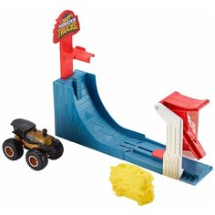 Игровой набор Mattel Hot Wheels Monster Trucks Биг Эйр Брейкаут GCG00