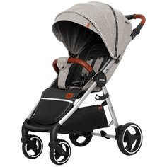 Прогулочная коляска CARRELLO Pulse CRL-5507, honey beige, цвет шасси: серебристый
